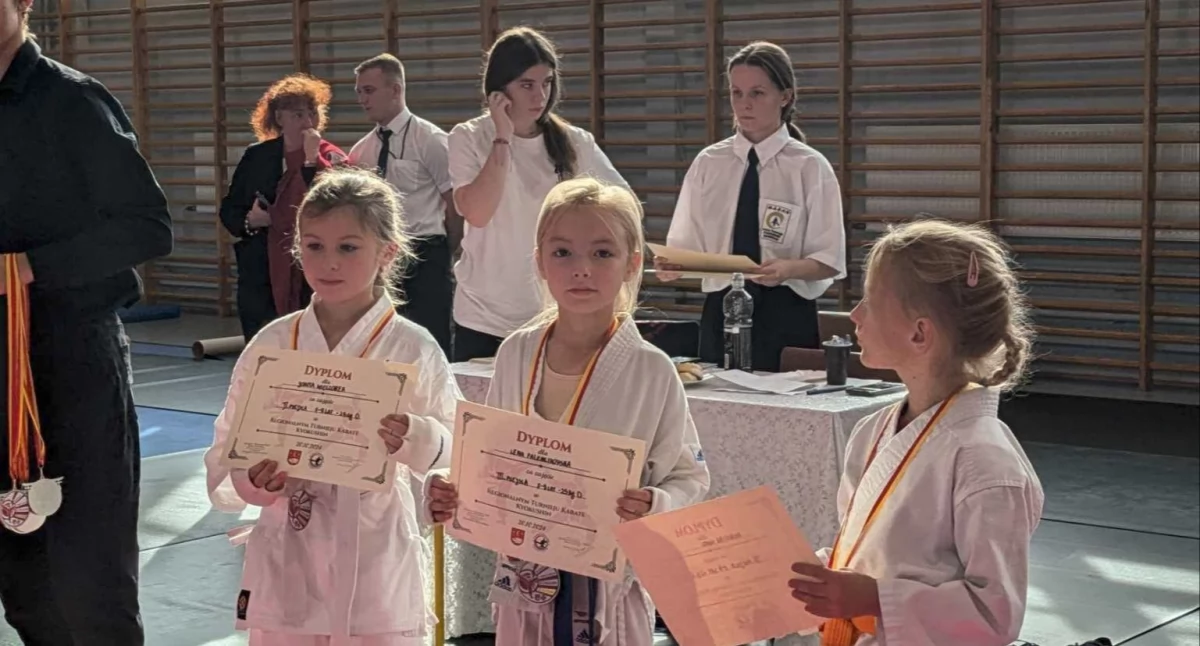 Kolejne medale zawodników Kościerskiego Klubu Kyokushin Karate