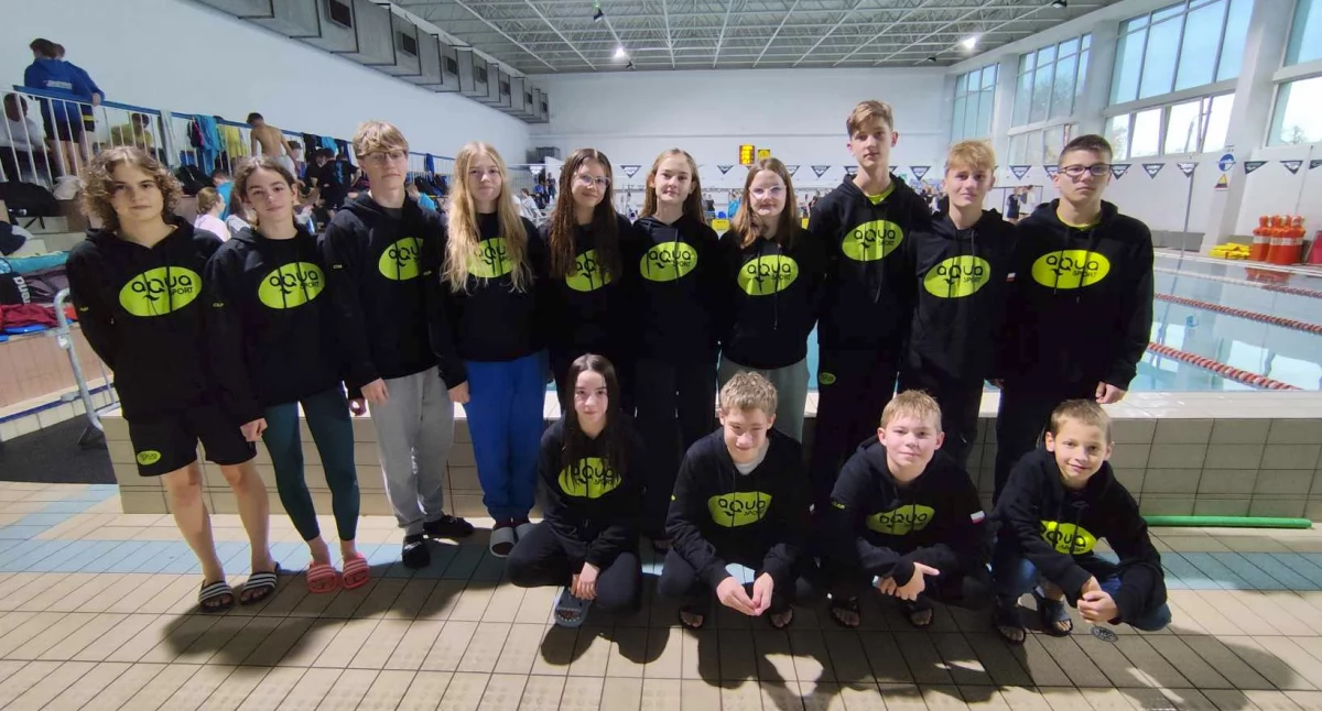 Wysoka forma zawodników KS Aqua Sport w Słupsku