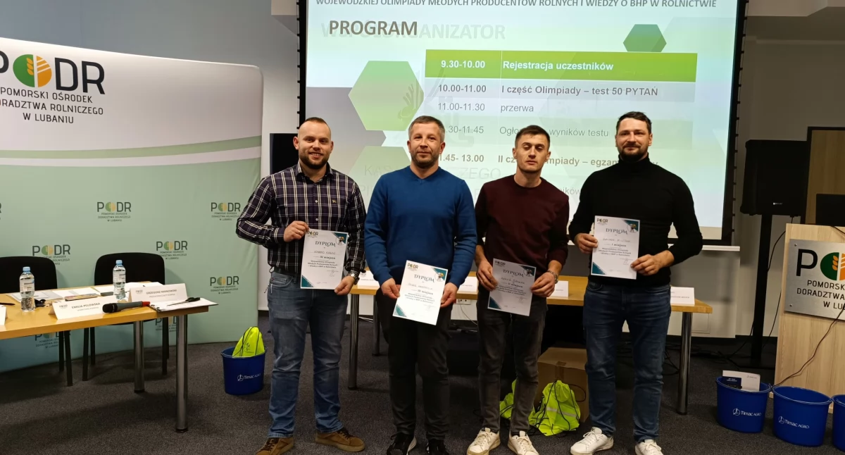Olimpiada młodych producentów rolnych. Wykazali się bogatą wiedzą