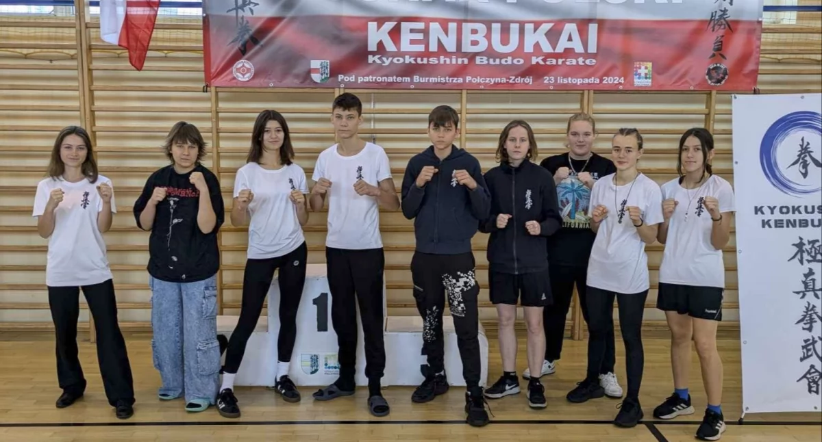 Medale zawodników Kościerskiego Klubu Kyokushin Karate w Pucharze Polski