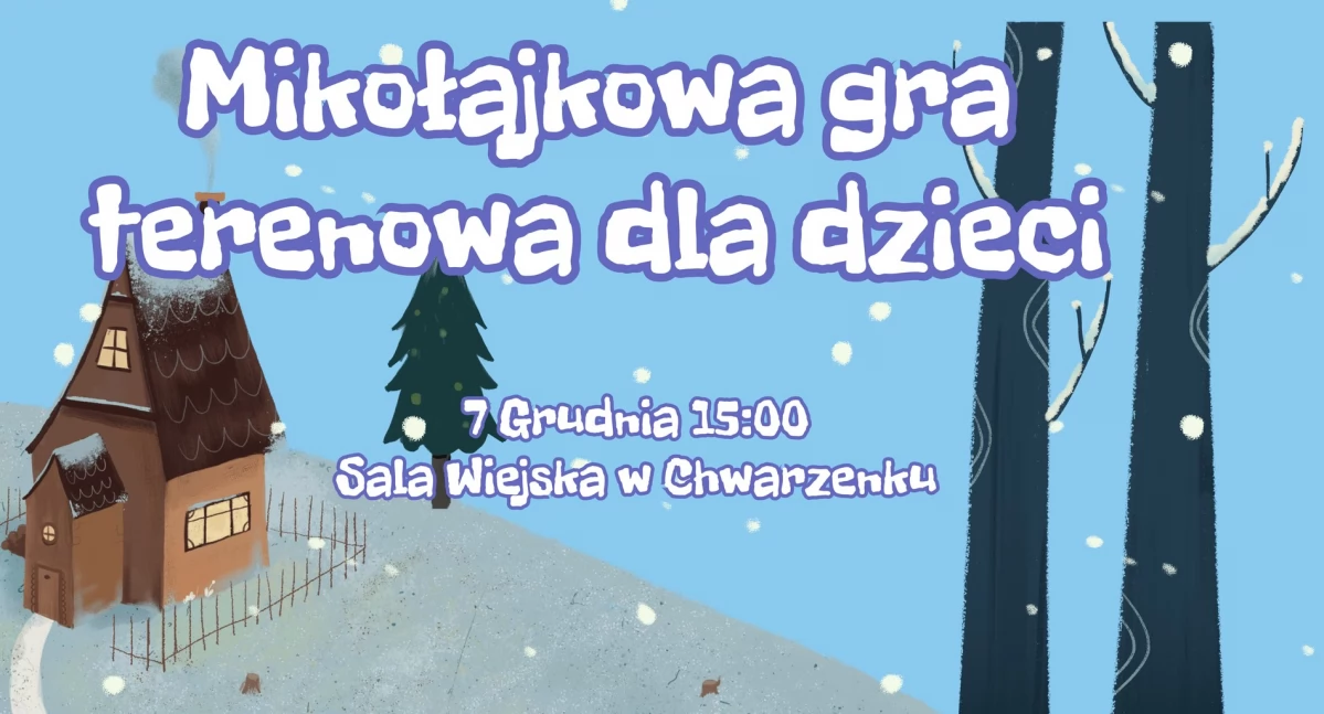 Chwarzenko. Mikołajkowa gra terenowa dla dzieci