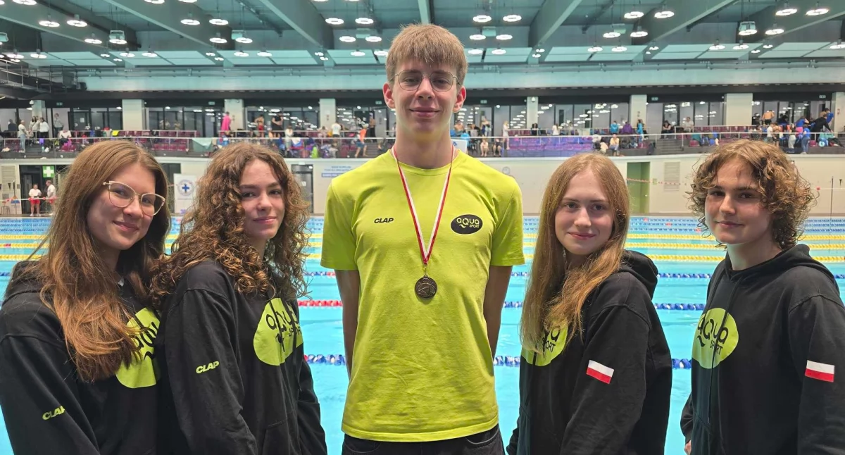 Filip Komar z KS Aqua Sport zdobywa medal na Zimowych Mistrzostwach Polski w Ratownictwie Wodnym