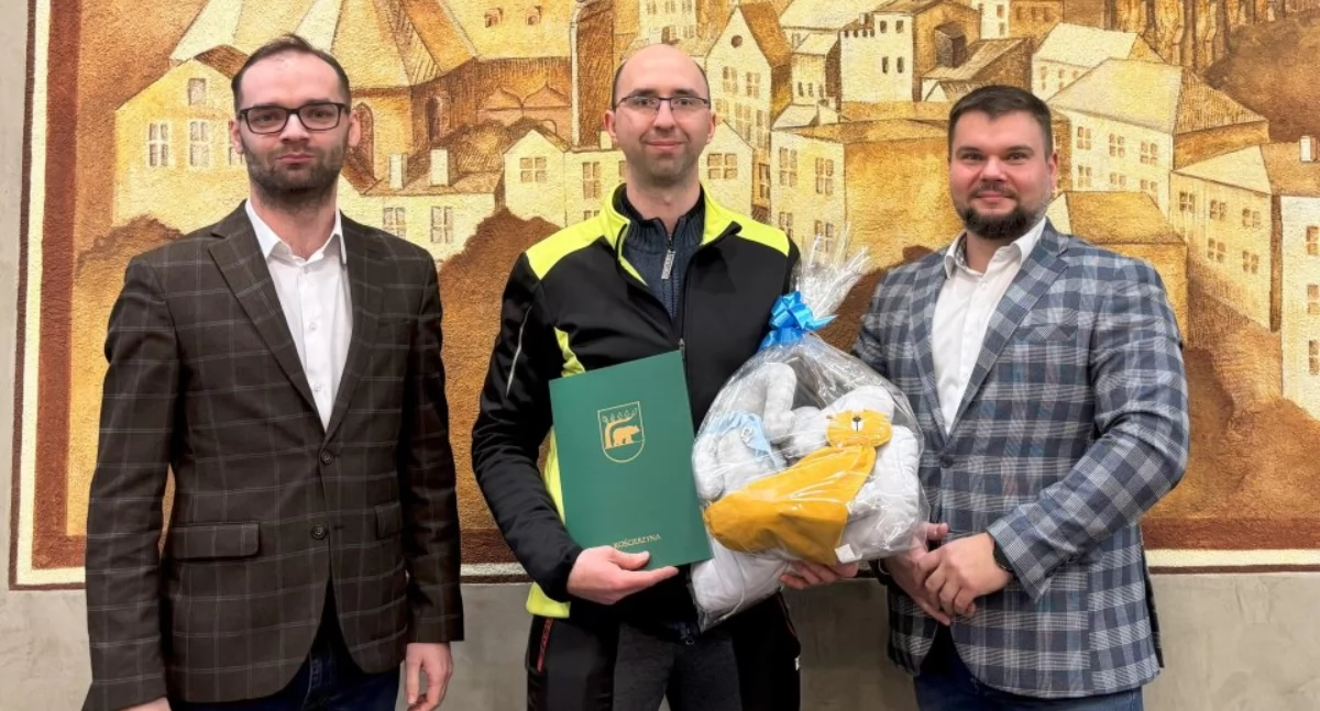 Wojtek - to pierwszy mieszkaniec Kościerzyny urodzony w 2025 roku