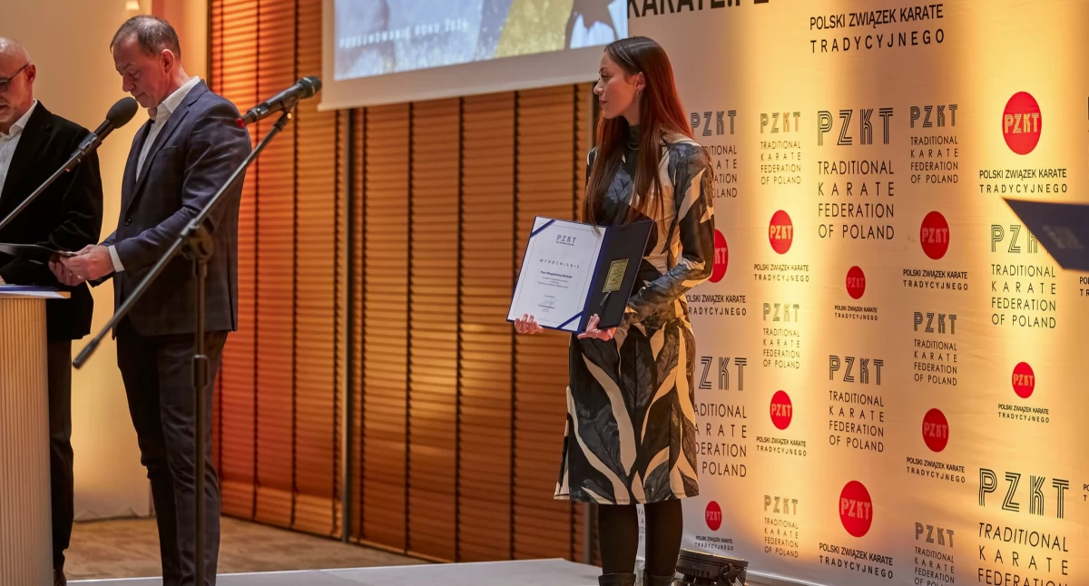 Magdalena Mielnik najlepszą zawodniczką roku 2024 w polskim karate tradycyjnym