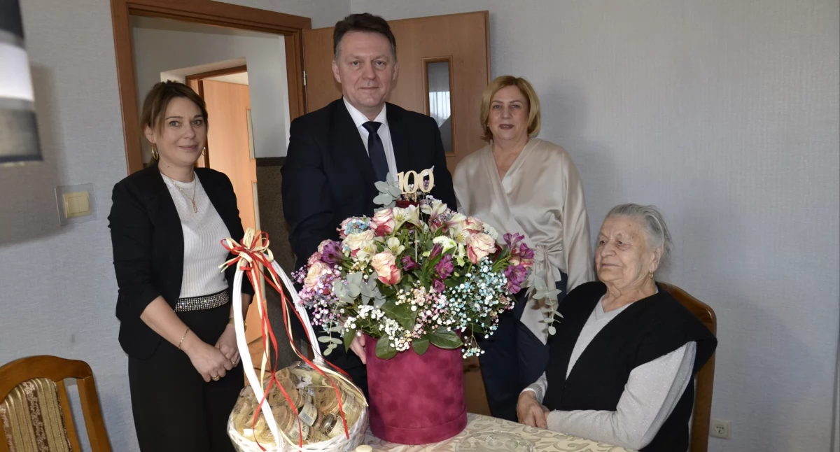 Pani Zofia Pastwa z Dziemian świętowała 100. urodziny!