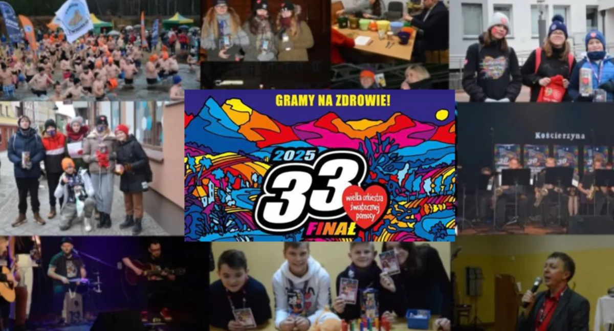 W niedzielę 33. Finał WOŚP - sprawdź, co się będzie działo