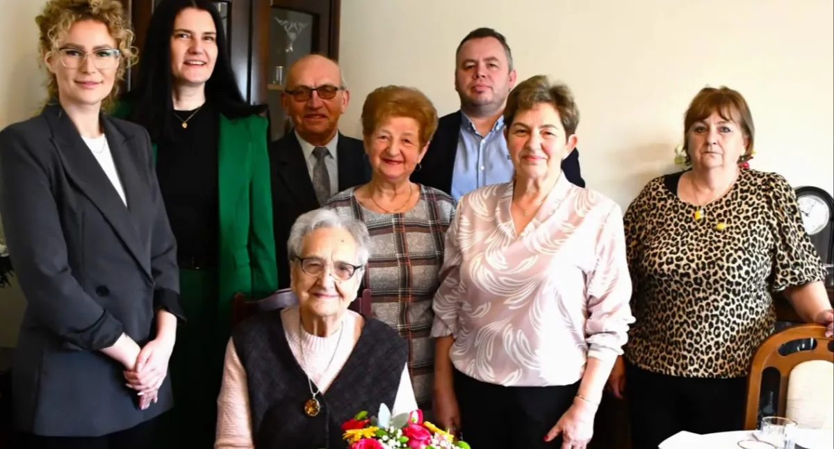 Wyjątkowy jubileusz Pani Kazimiery Żynda. 102. urodziny najstarszej mieszkanki gminy Liniewo