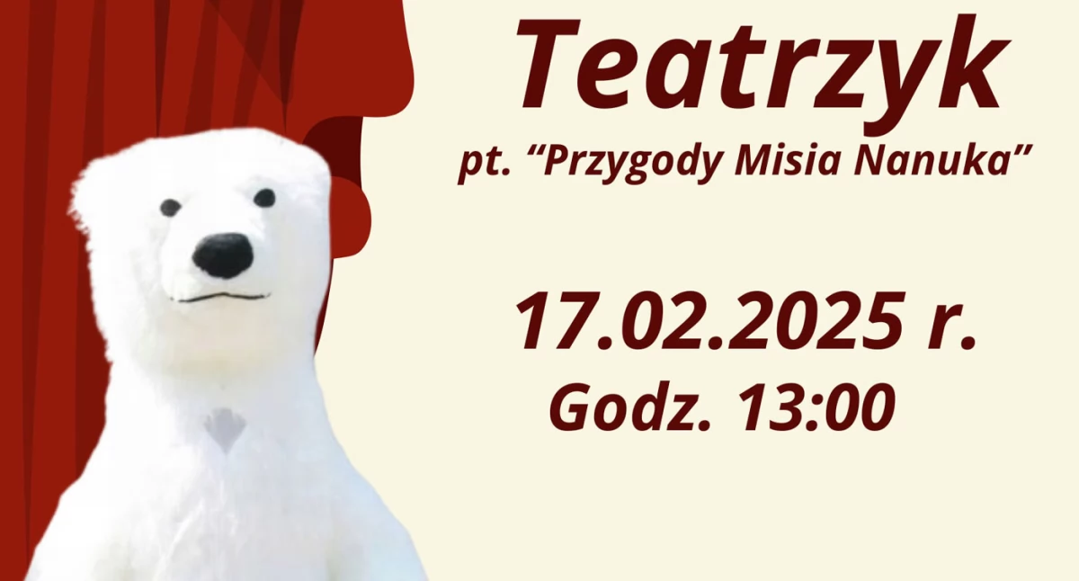 Dziemiany. Przedstawienie pt. „Przygody Misia Nanuka”