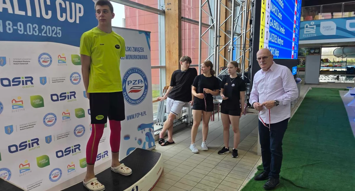 Wielki sukces Filipa Komara z KS Aqua Sport!
