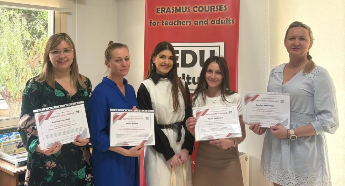 Nauczycielki ze Skorzewa szkoliły się na Cyprze w ramach Erasmus+