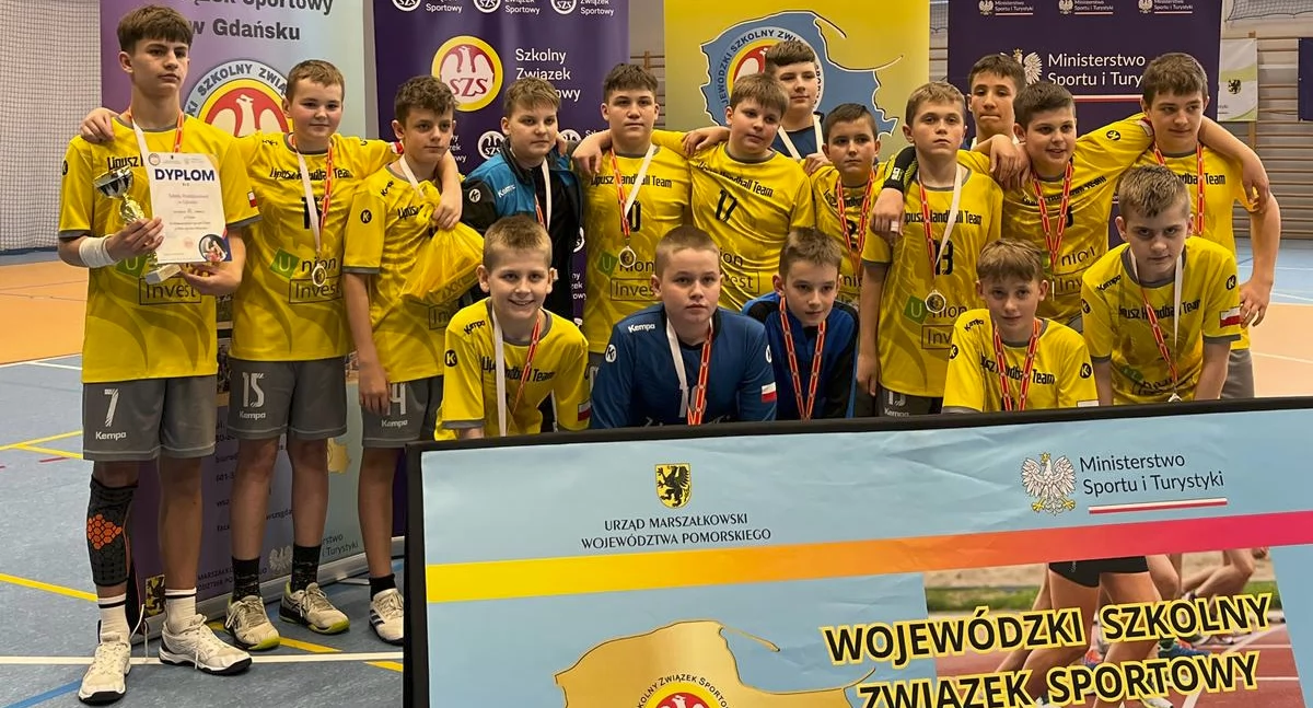Brązowy medal dla szczypiornistów z Lipusza w Wojewódzkich Igrzyskach Dzieci