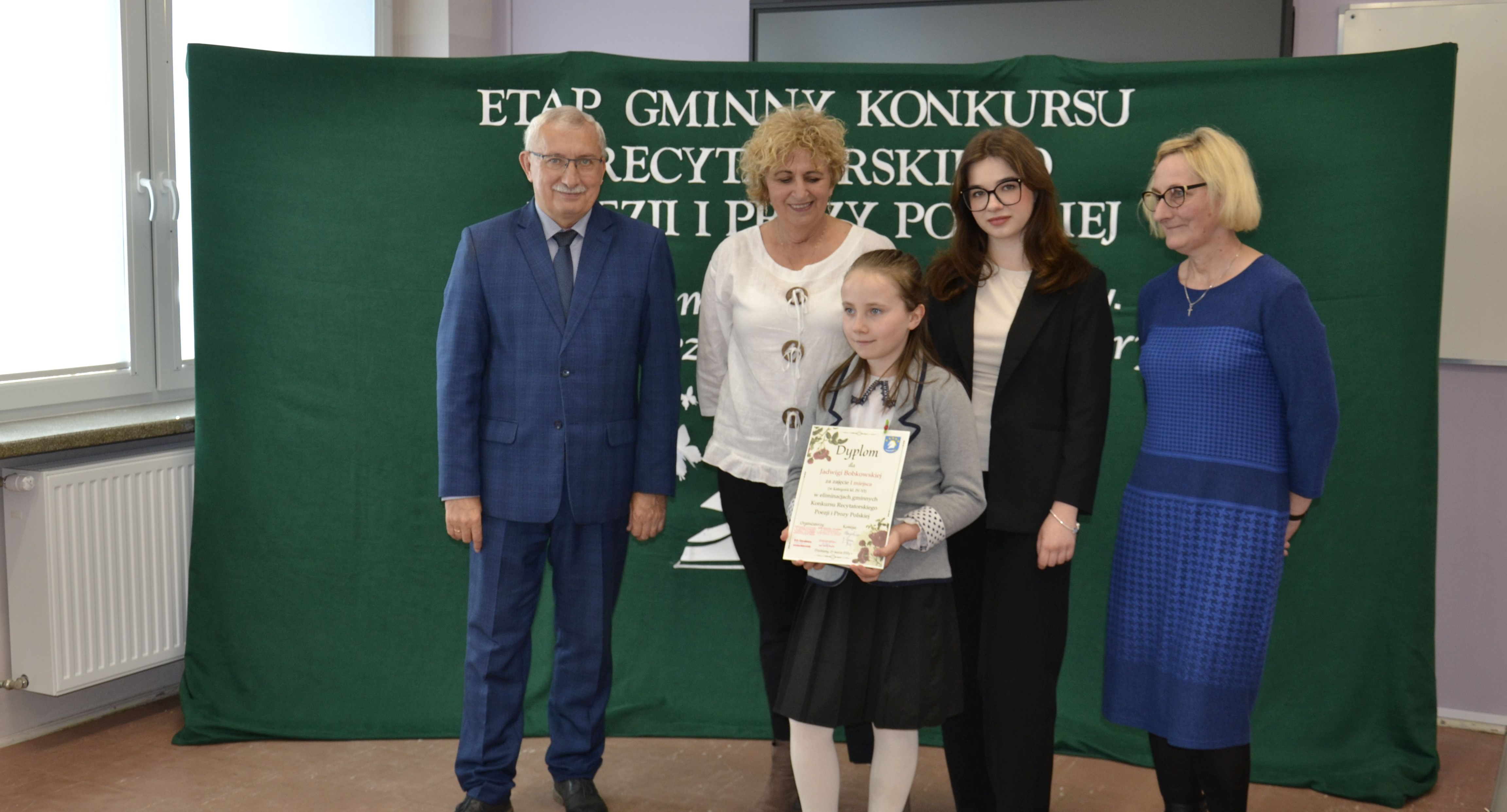 Dziemiany. Eliminacje gminne Konkursu Recytatorskiego Poezji i Prozy Polskiej