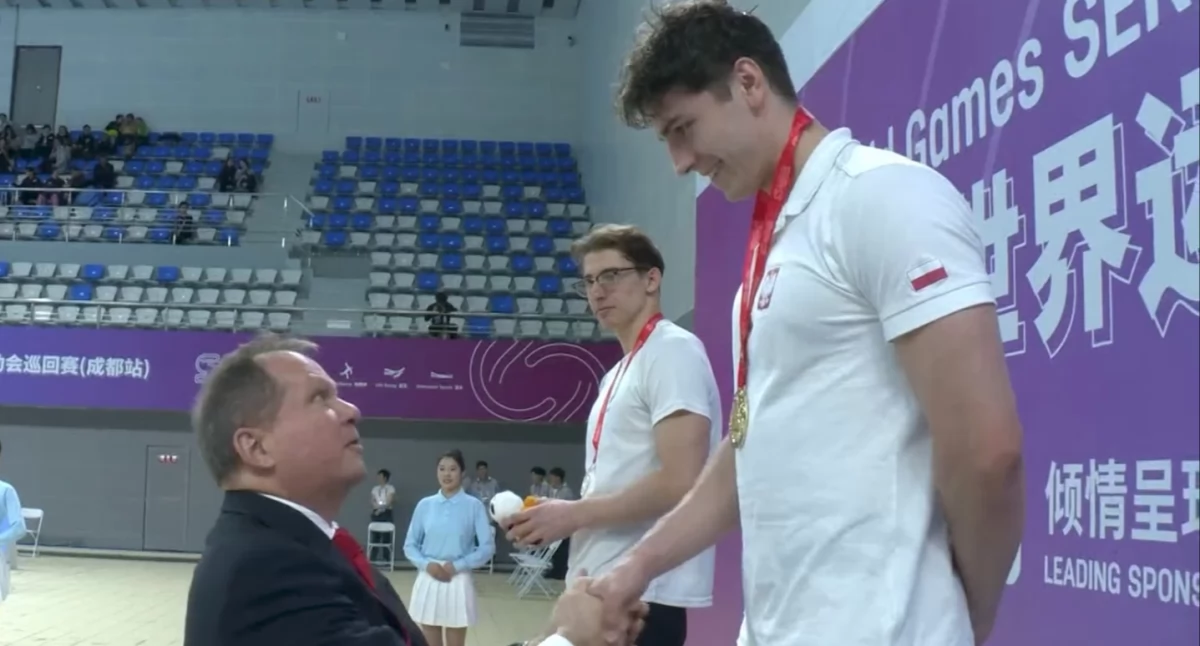 Wielki sukces Szymona Kropidłowskiego w Chinach!