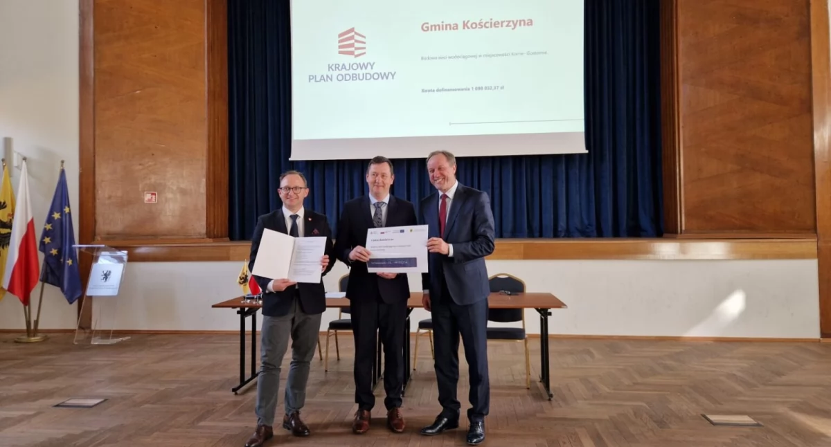 To będzie bardzo ważny wodociąg w gminie Kościerzyna