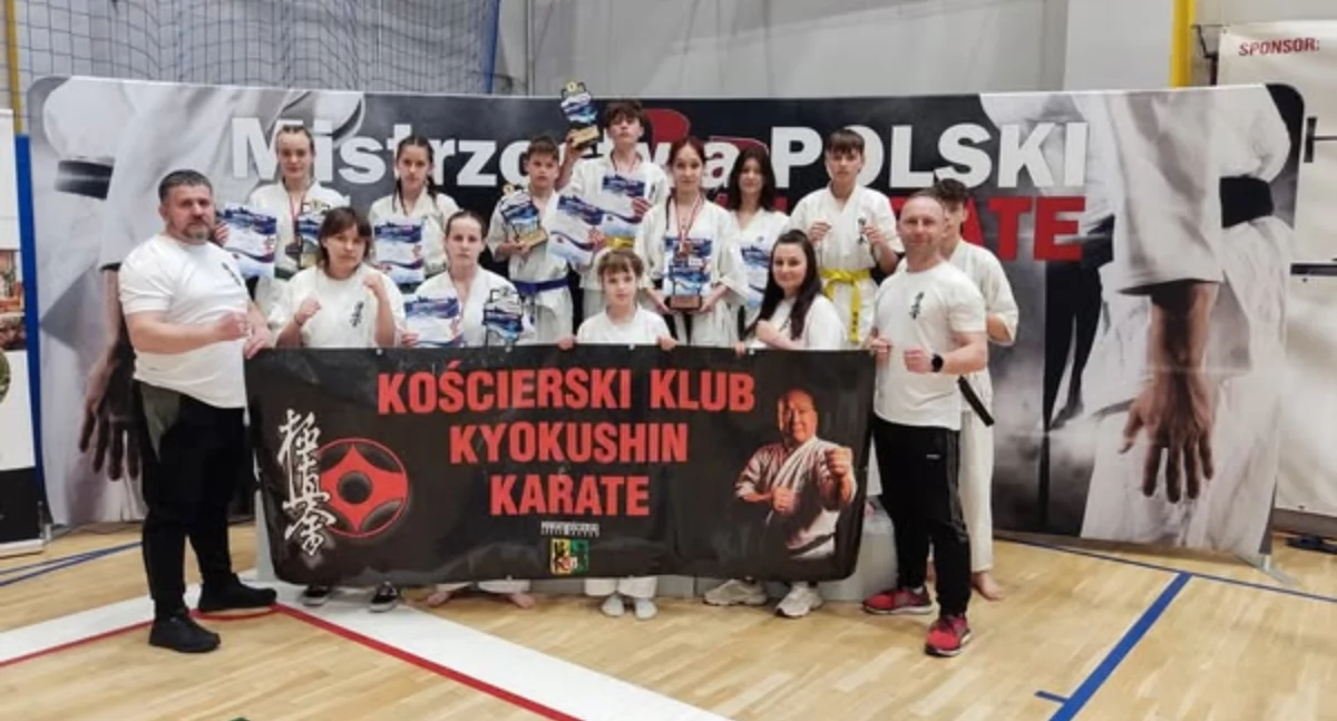 Zawodnicy z Kościerzyny błysnęli na Mistrzostwach Polski Karate!