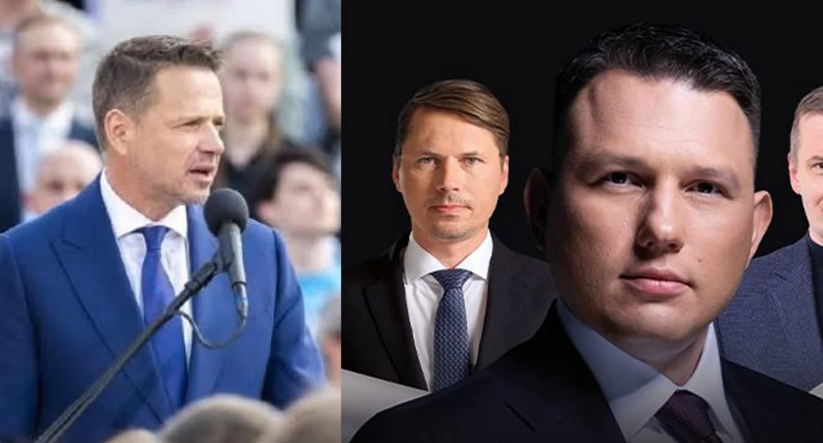 W majówkę Rafał Trzaskowski i Sławomir Mentzen odwiedzą Kościerzynę