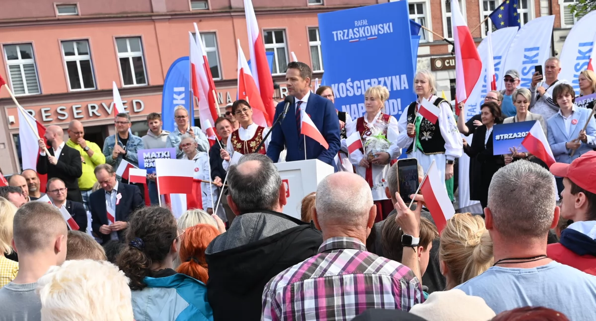 Rafał Trzaskowski w Kościerzynie: 