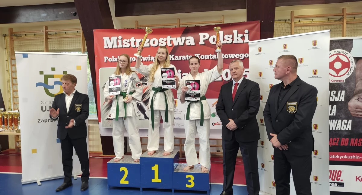 Z Mistrzostw Polski Karate Kontaktowego przywieźli sześć medali