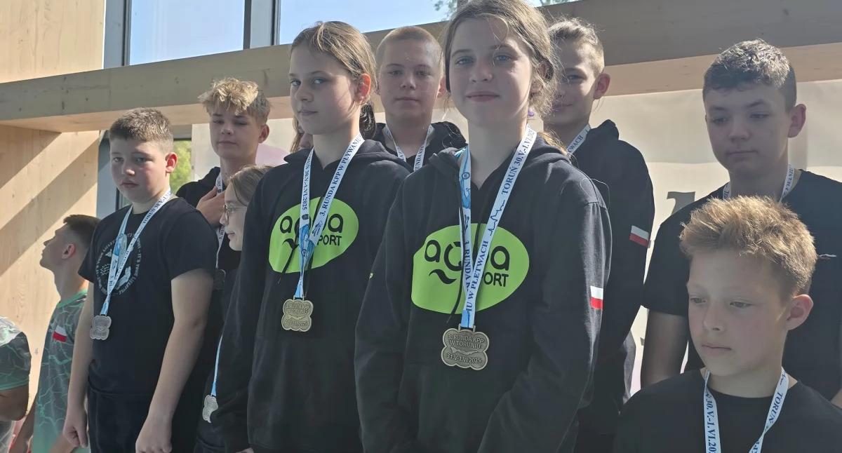 Wielki sukces zawodników KS Aqua Sport Kościerzyna na zawodach w Toruniu