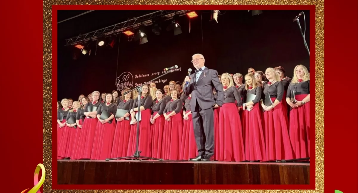 Koncert Kościerskiego Chóru Miejskiego  - jubileusz Jana Zamkowskiego