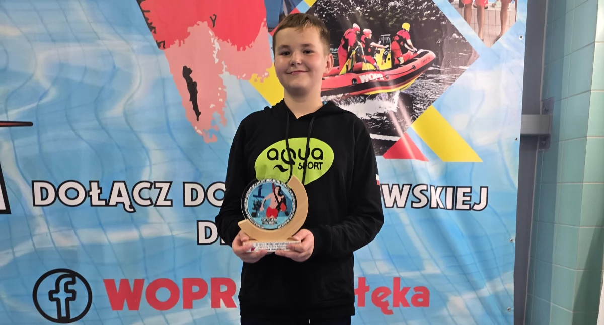 Tymoteusz Klasa mistrzem kraju w Sportowym Ratownictwie Wodnym!