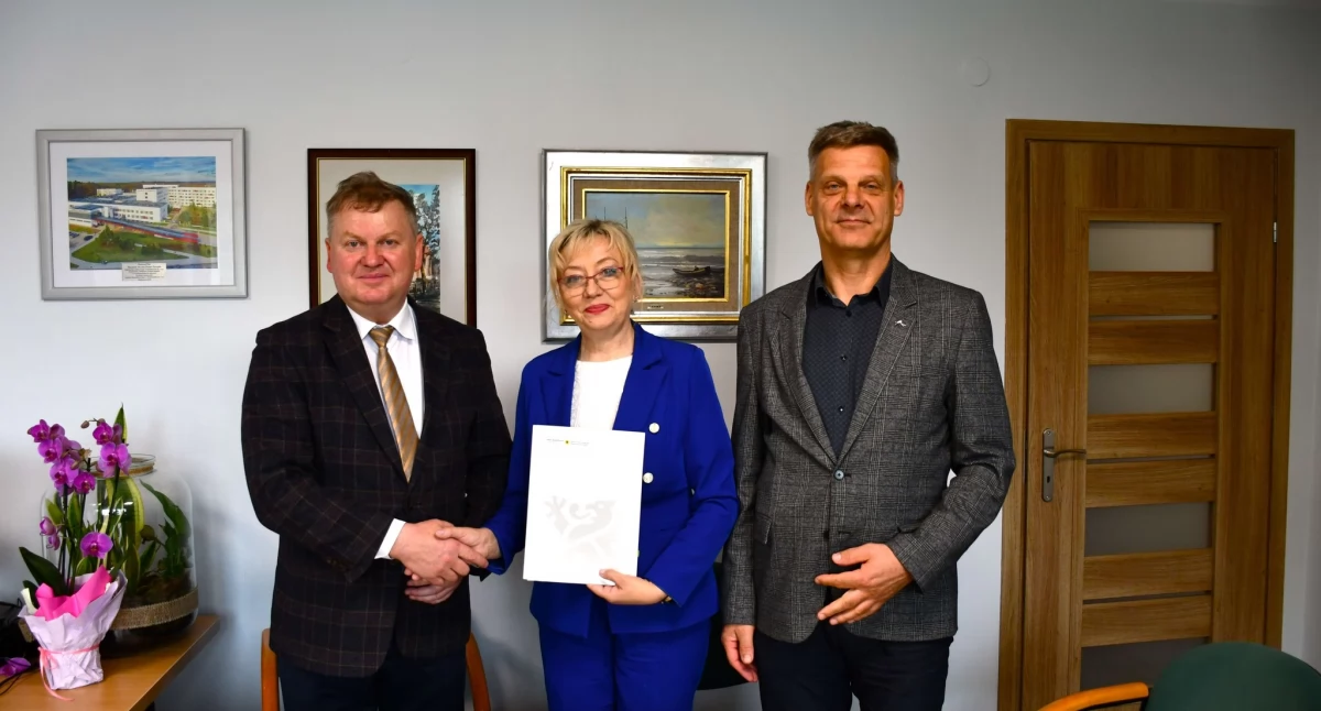 Gmina Liniewo wspiera szpital w Kościerzynie. Kolejne środki na modernizację oddziałów położniczych i noworodkowych
