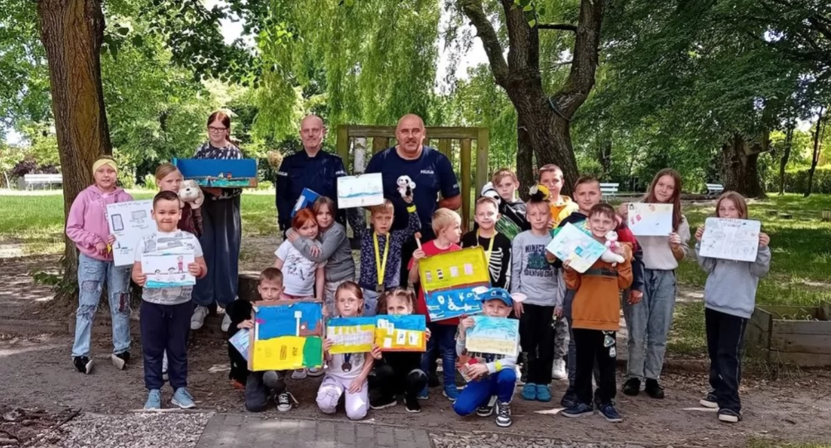 Bezpieczeństwo w wakacje oczami najmłodszych