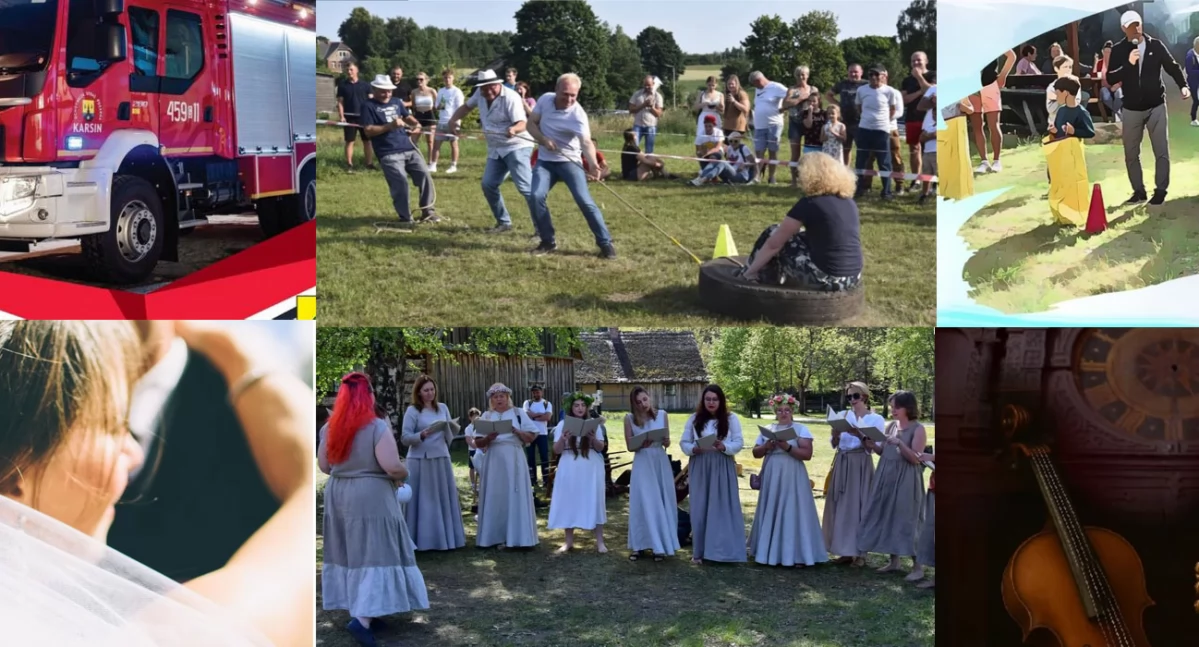 Weekend z Jarmarkiem Wdzydzkim, Turniejem Sołectw, Biesiadą Weselną, festynami, koncertami