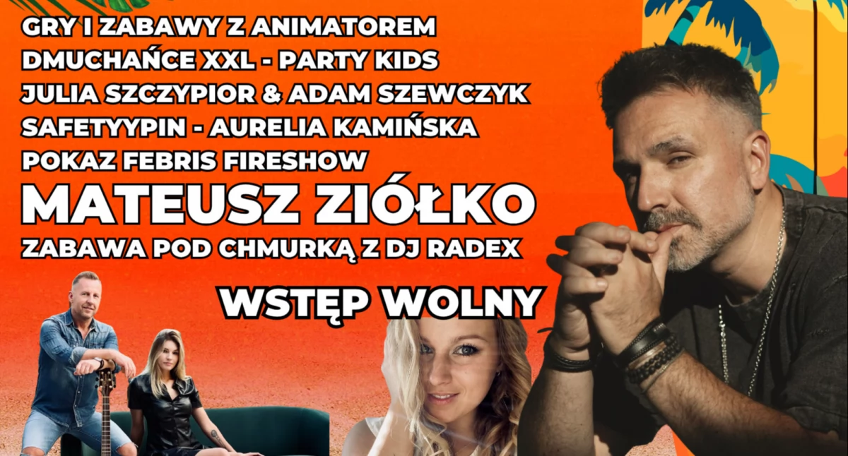 Letnie Brzmienia Dziemian. Muzyka, zabawa i gwiazda wieczoru – Mateusz Ziółko
