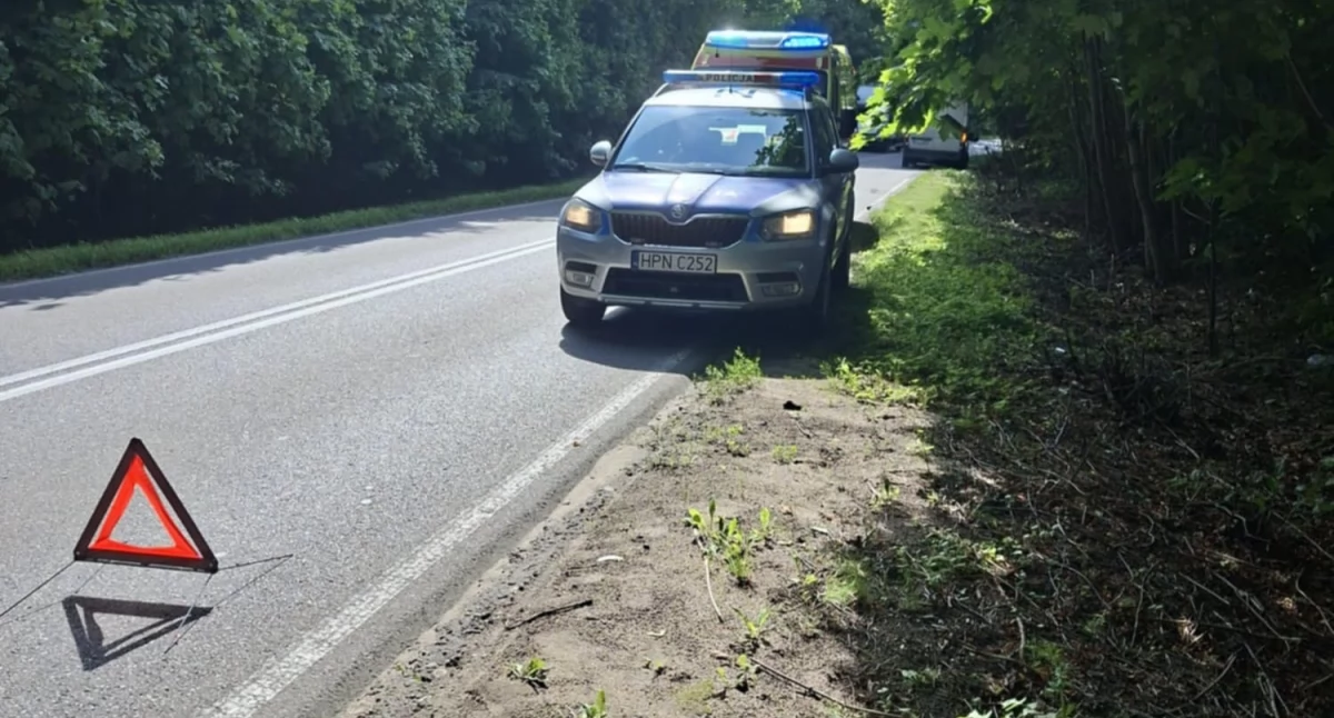 Pieszy potrącony w Lubieszynie!