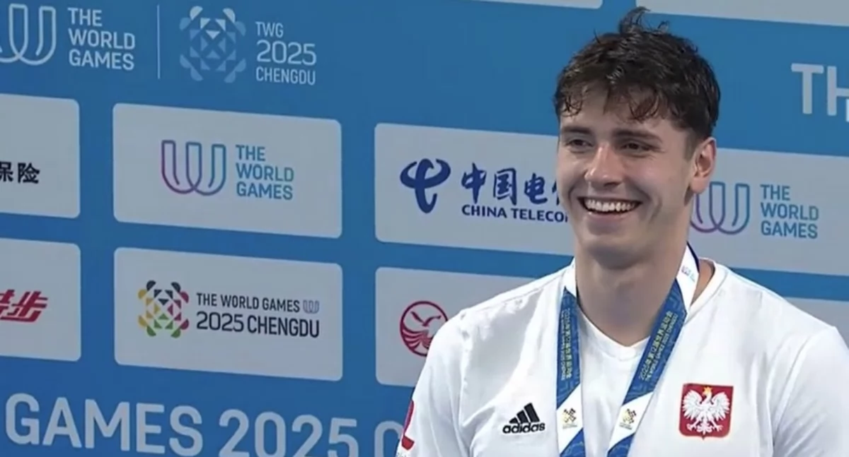 Szymon Kropidłowski z dwoma medalami i nowym rekordem świata!