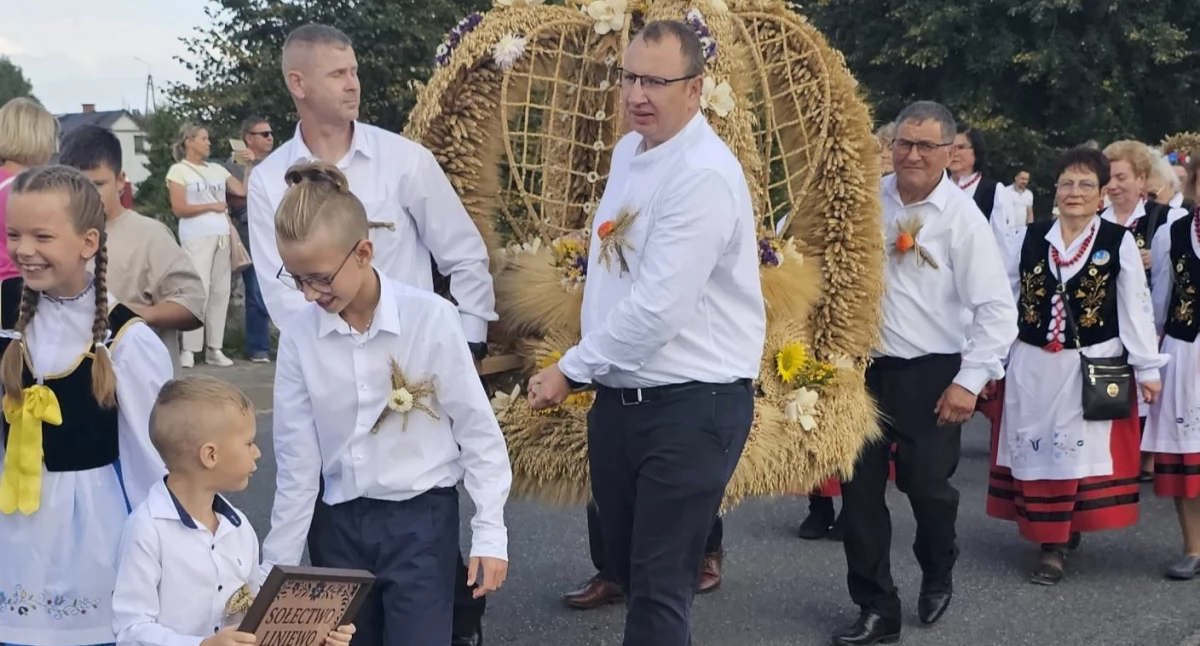 W gminie Liniewo za tegoroczne zbiory dziękowano w Garczynie