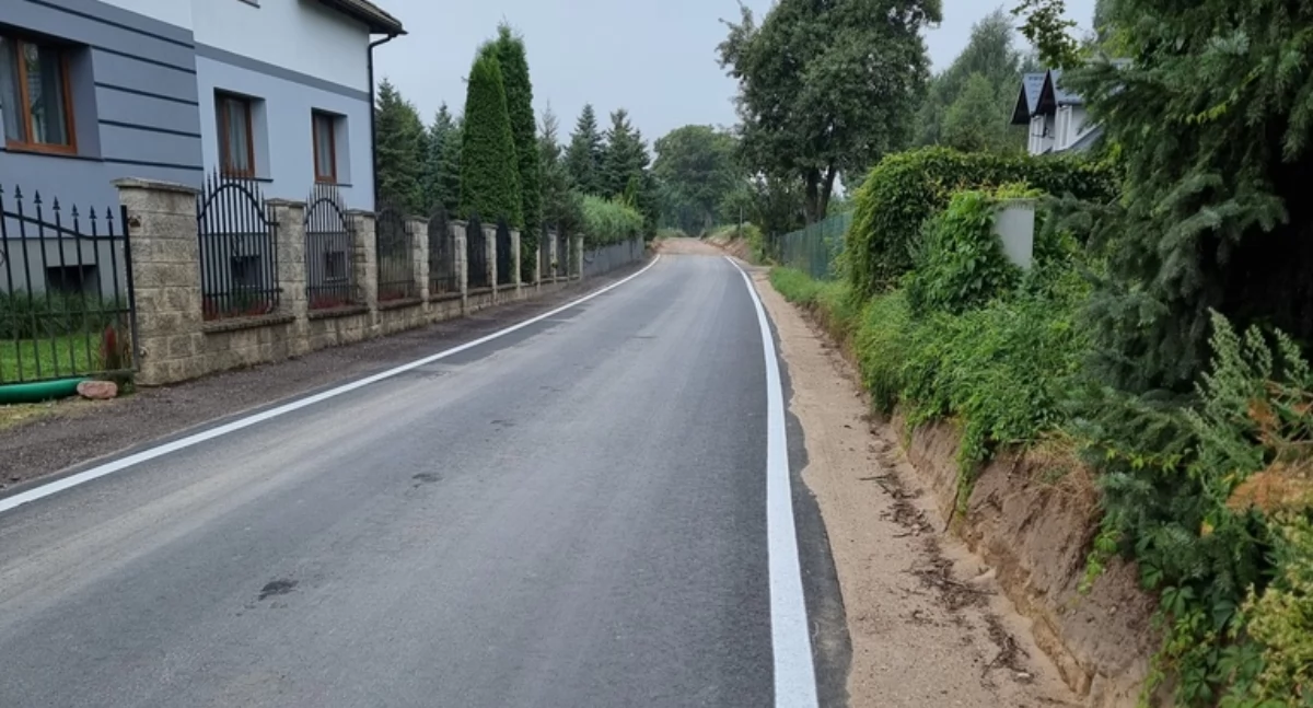 Nowe drogi w Wielkim Klinczu. Jest bezpieczniej i bardziej estetycznie