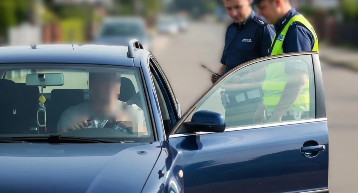 Jechał prawie 100 km/h, a mógł tylko 40 km/h! Mężczyzna stracił prawo jazdy!