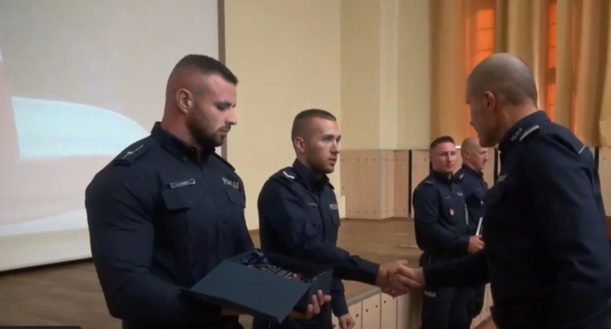 Miłosz Kuczkowski i Łukasz Dobek to jedni z najlepszych policjantów w Polsce! [FILM]