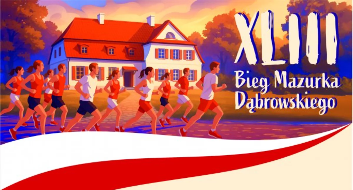 XLIII Bieg Mazurka Dąbrowskiego 