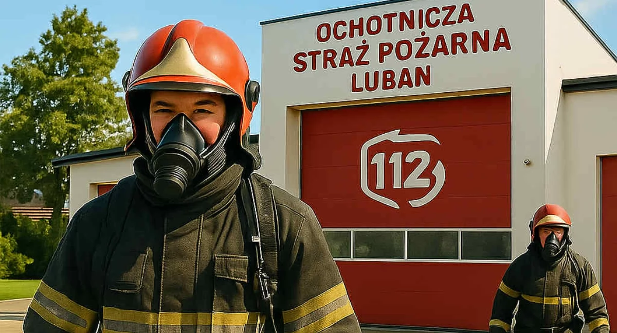 OSP Lubań świętuje. Otwarcie zmodernizowanej remizy i prezentacja nowego wozu strażackiego