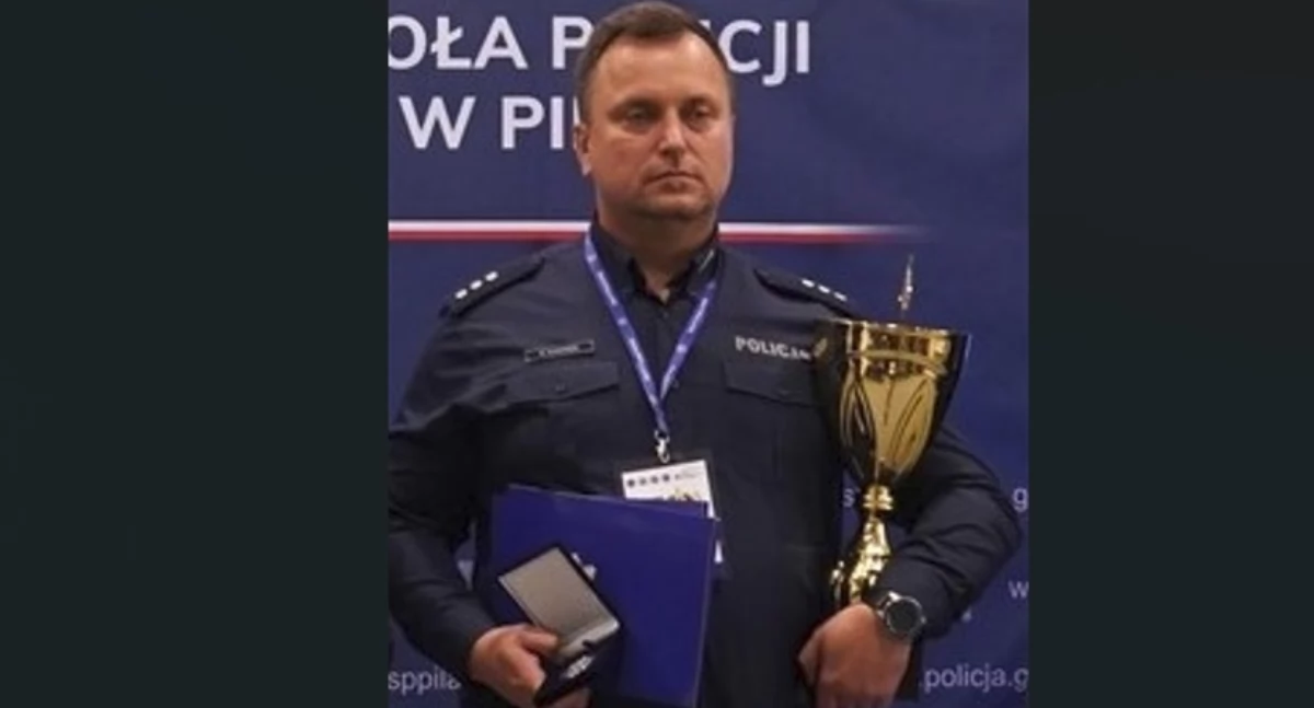 Mariusz Kunowski wśród najlepszych policjantów w Polsce!