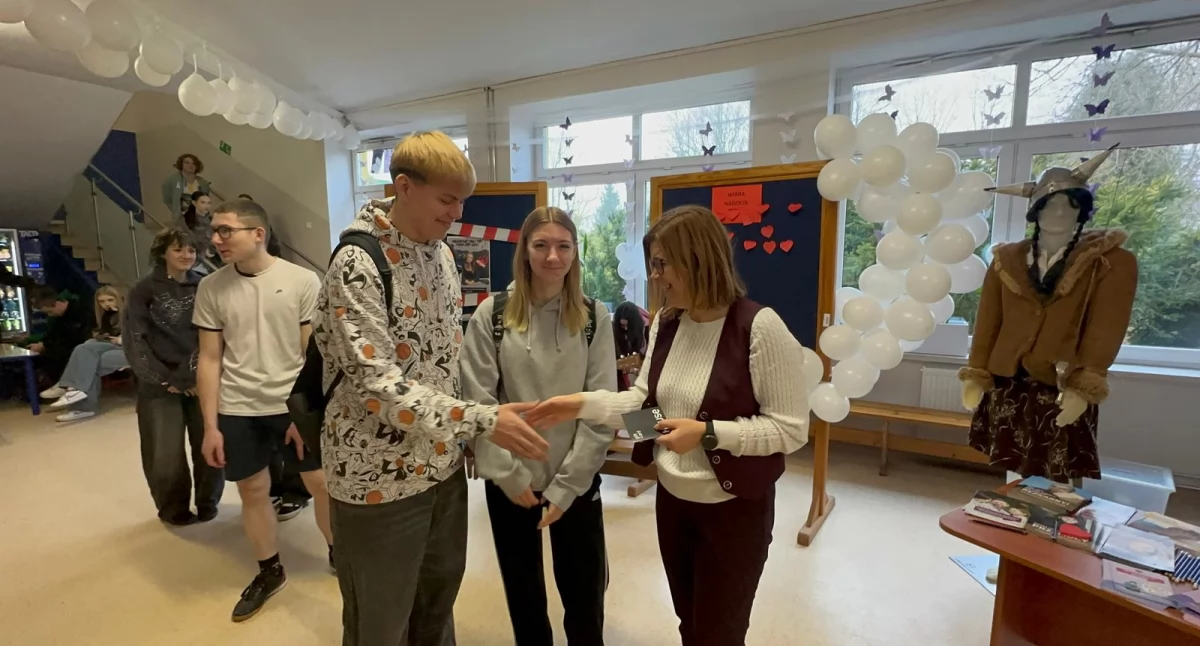 Młodzież PZS nr 3 w Kościerzynie przeciwko przemocy!