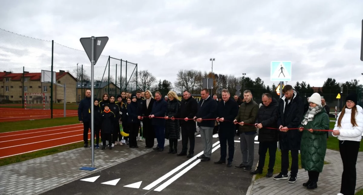 Nowe place, bieżnie i miasteczko rowerowe w gminie Liniewo!
