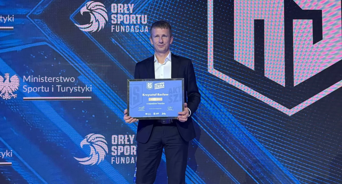 Krzysztof Recław z prestiżową nagrodą Ministerstwa Sportu i Turystyki