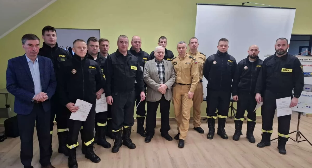 To był niezwykle ważny egzamin dla strażaków z gminy Karsin