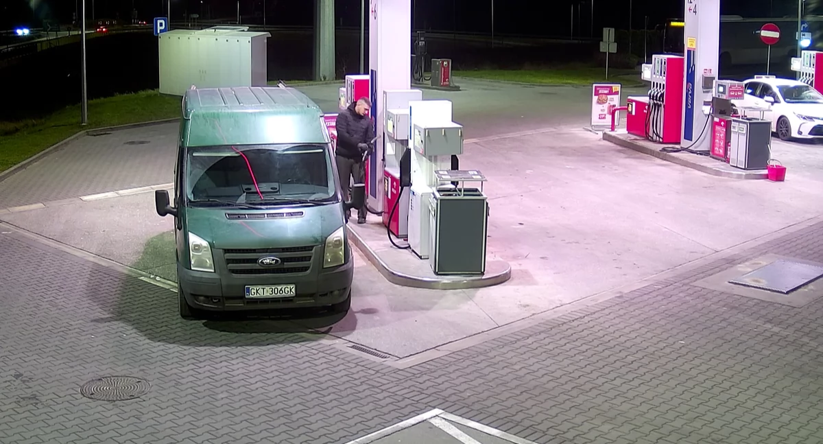 Ukradł prawie 1000 litrów paliwa! Poszukuje go policja!