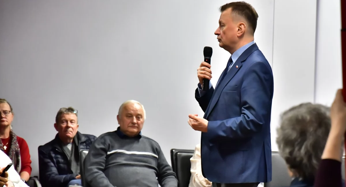 Posłowie PiS w Kościerzynie. Błaszczak ostro o Niemczech i rządzie Tuska!