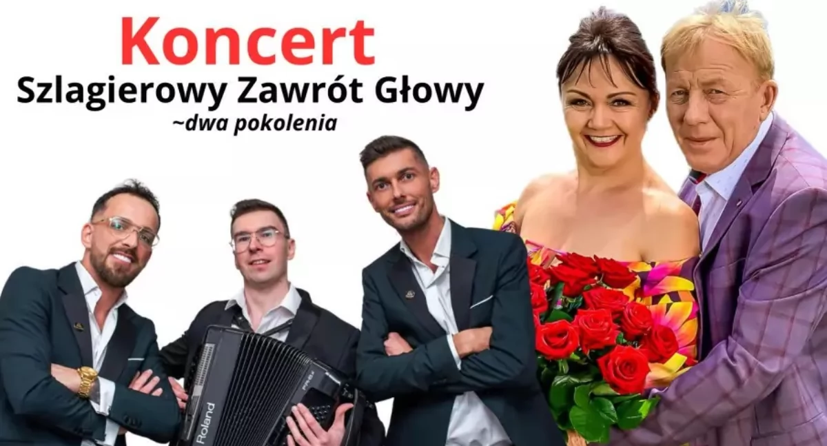 Szlagierowy Zawrót Głowy - koncert w Kościerzynie