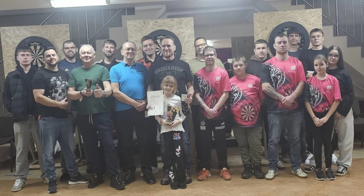 Sportowa rywalizacja i integracja mieszkańców. I Turniej Darta w Liniewie za nami