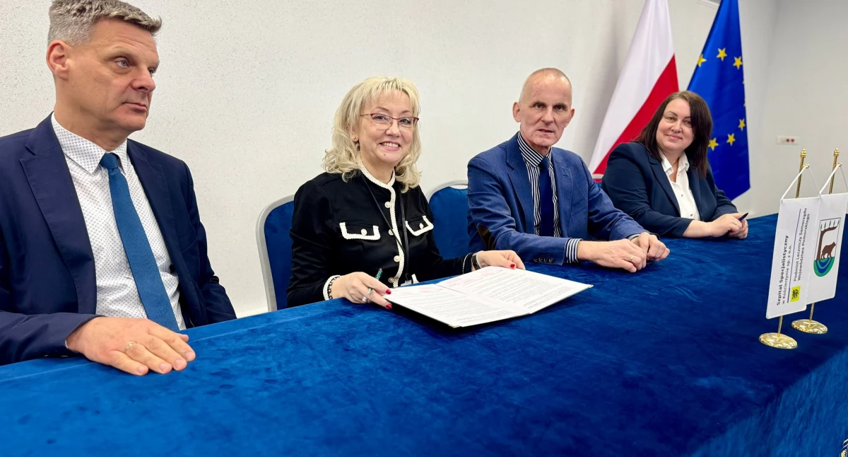 Wsparcie dla oddziału położniczego. Gmina Kościerzyna przekazała kolejne środki dla szpitala