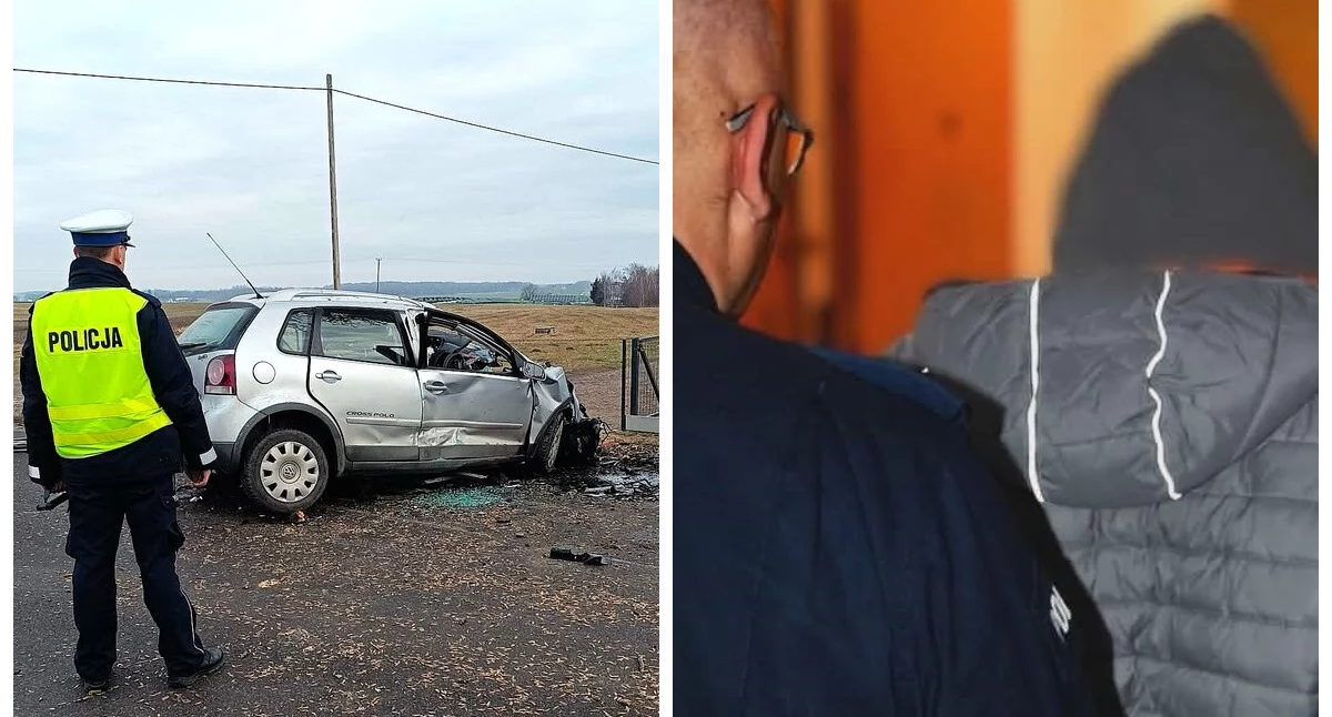 Tragedia na DW 214. Policja zatrzymała 60-letniego mężczyznę!