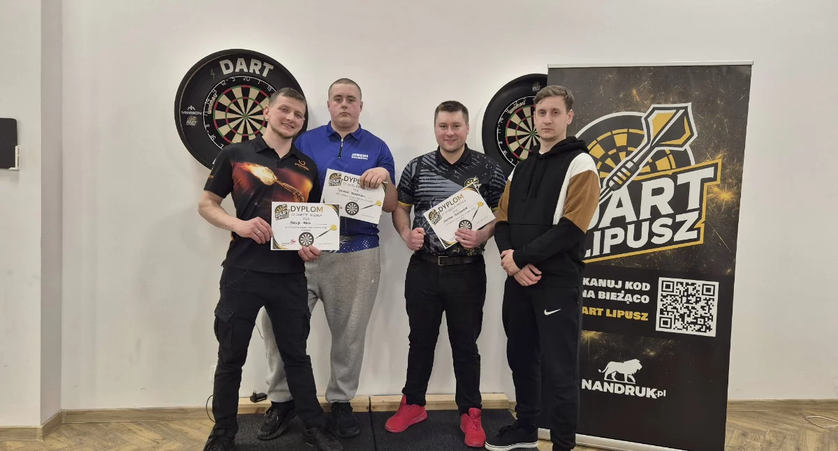 Dartowe emocje w Lipuszu. Maciej Malek triumfuje po thrillerze w finale