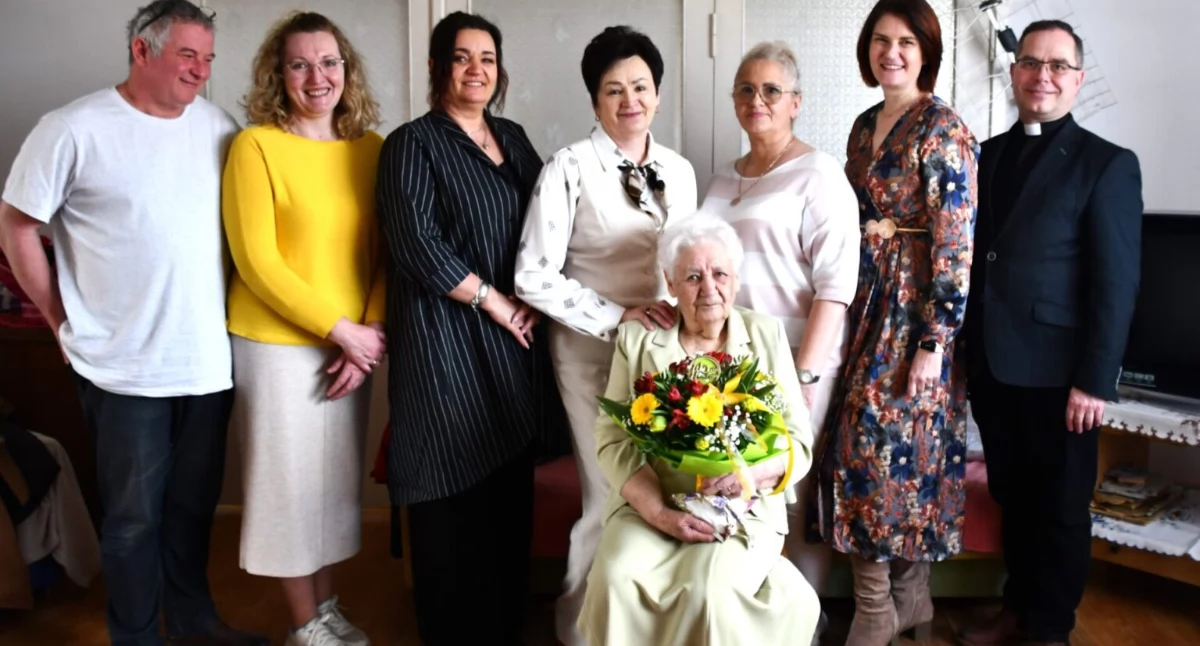 96 lat pani Agnieszki Okrój z Iłownicy. Jubileusz w gronie rodziny i gości